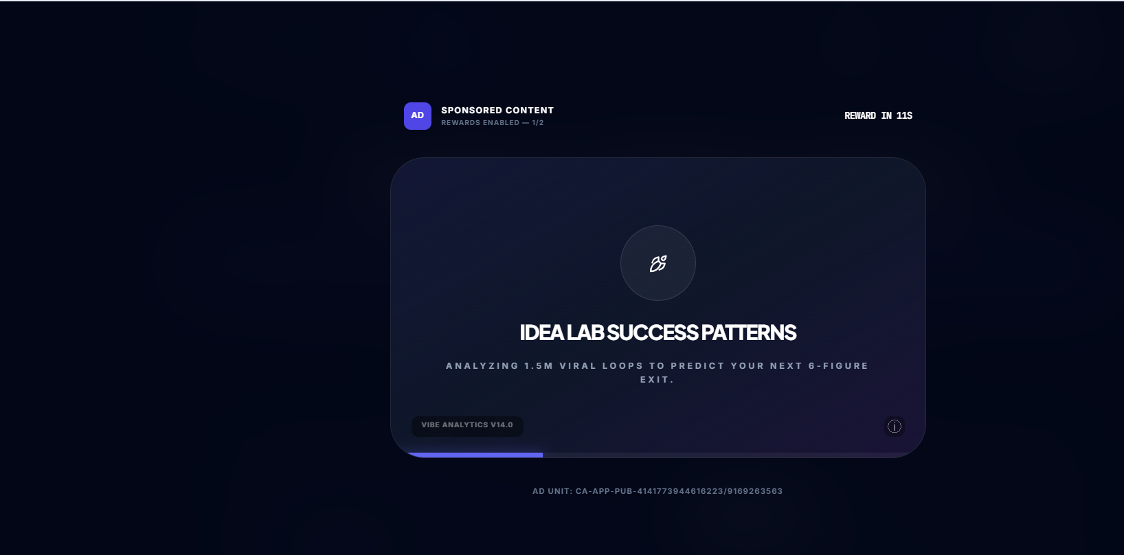 Idea Lab AI AI-powered App Blueprint Gen gallery image
