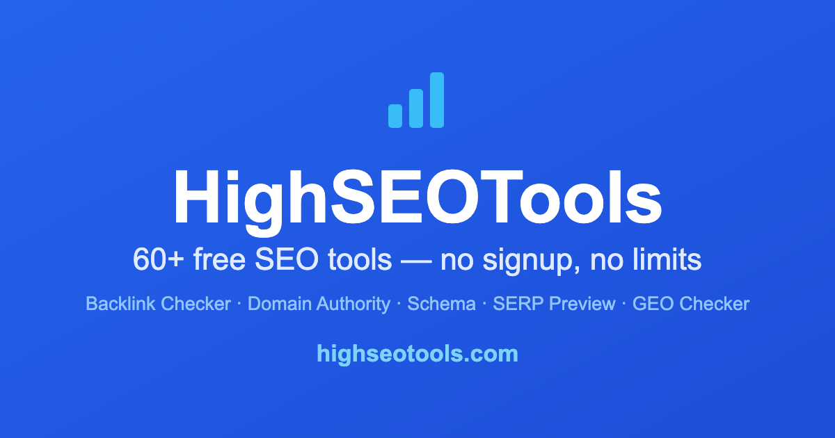 HighSEOTools gallery image