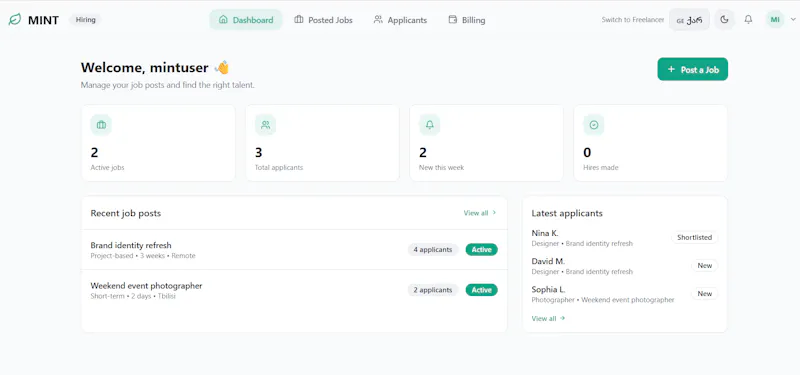 MINT screenshot 3
