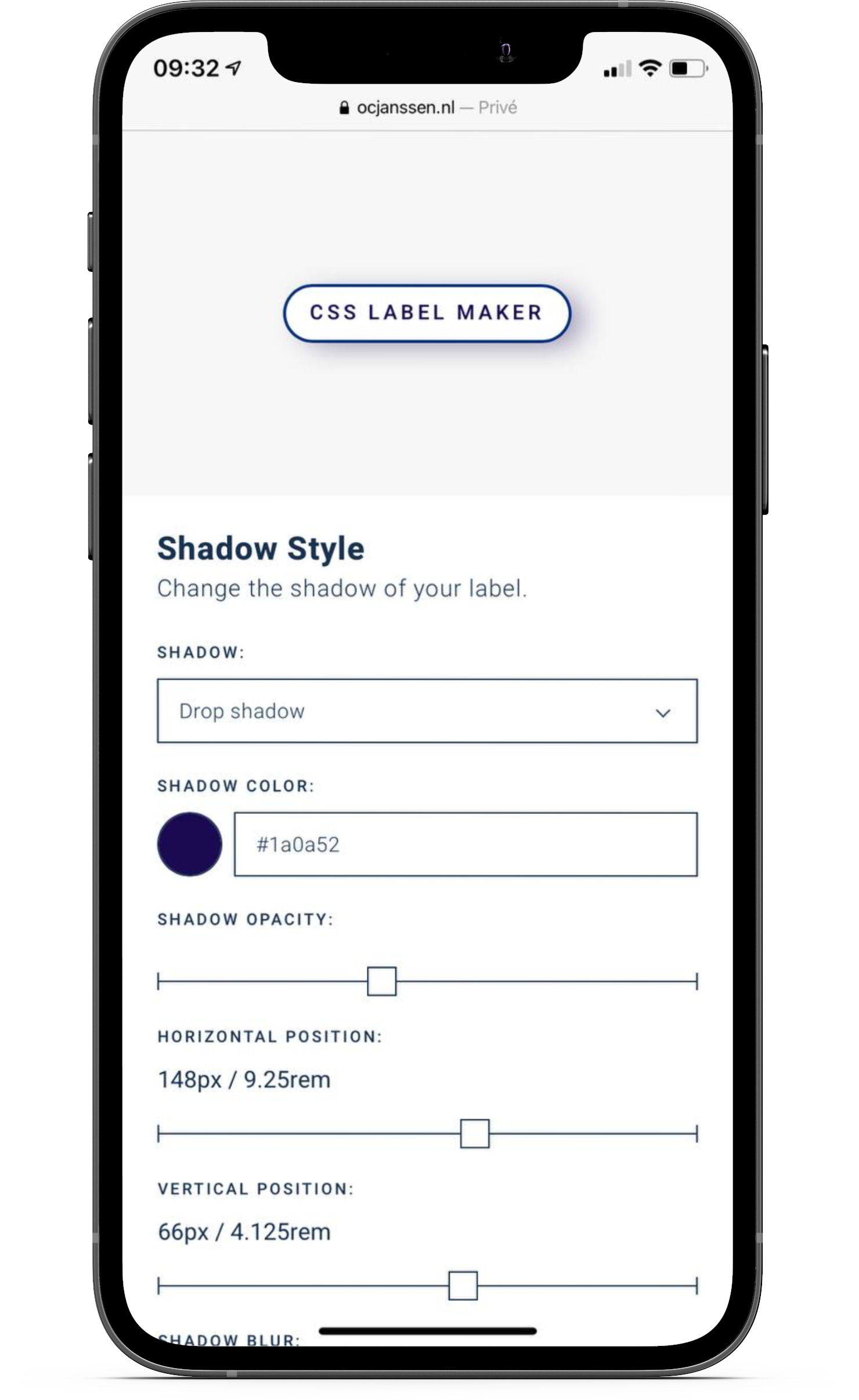 CSS LabelMaker gallery image