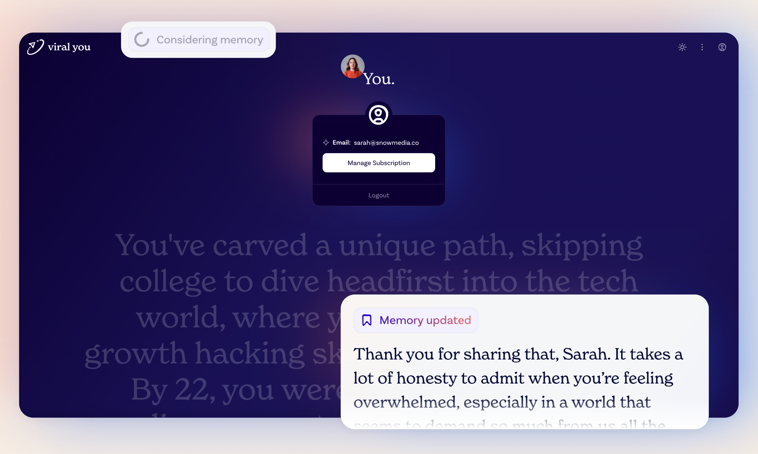 Viral YOU AI gallery image