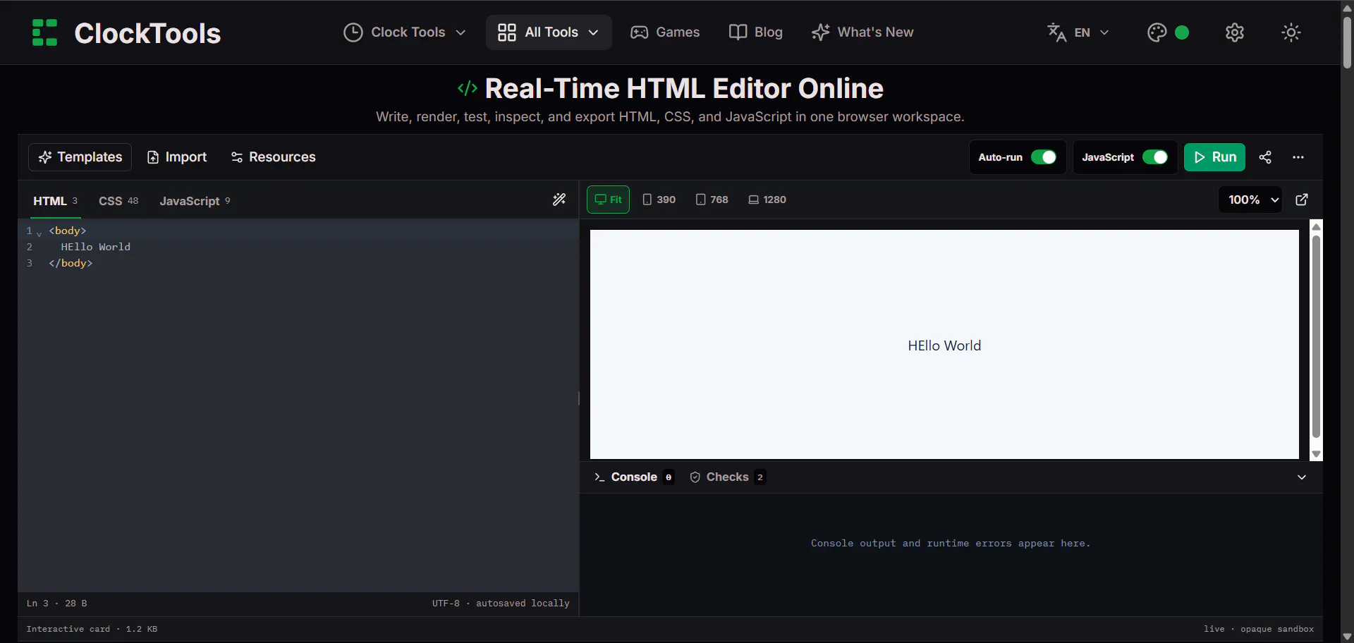 ClockTools gallery image