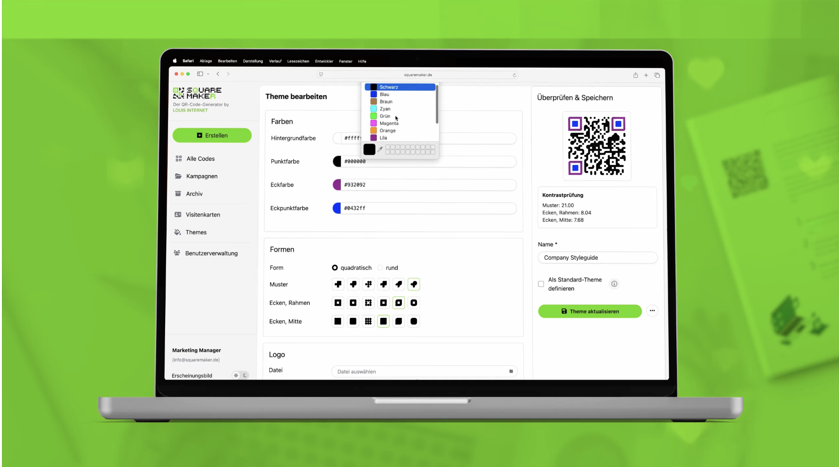 Squaremaker - Generatore di codice QR per aziende B2B media 2