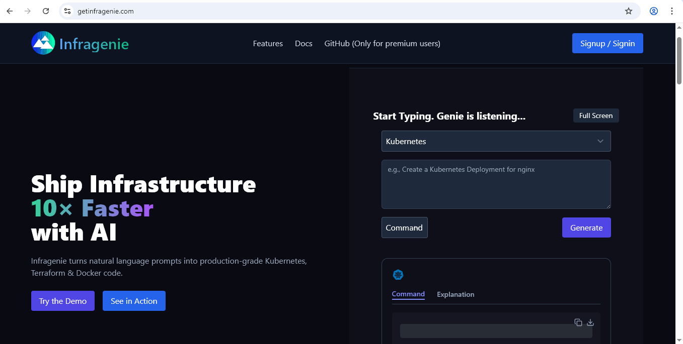 InfraGenie gallery image