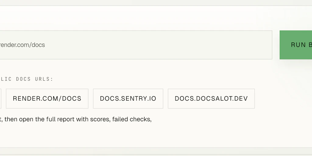 Agent-Ready Docs Benchmark