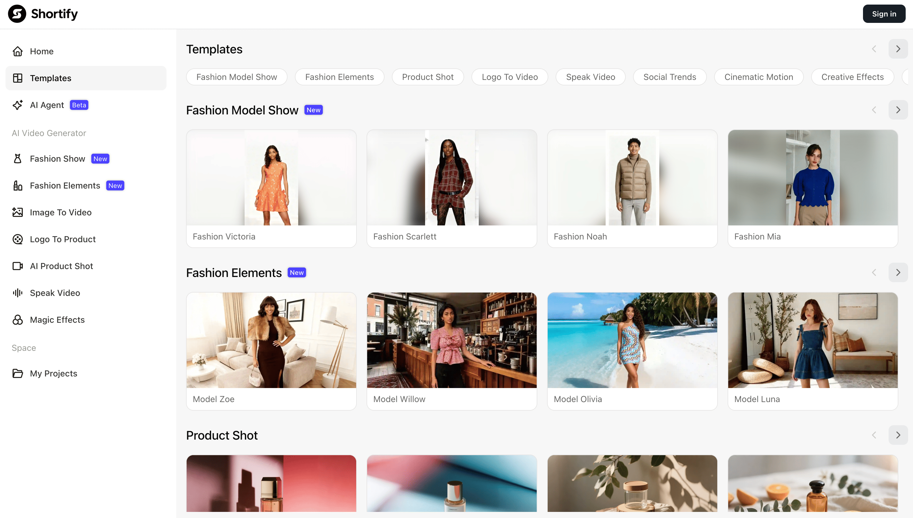 Shortify gallery image