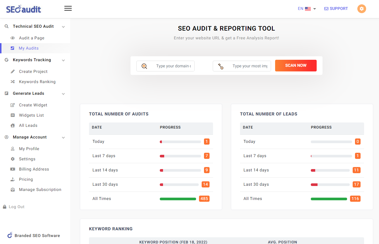 SEO Audit Software gallery image