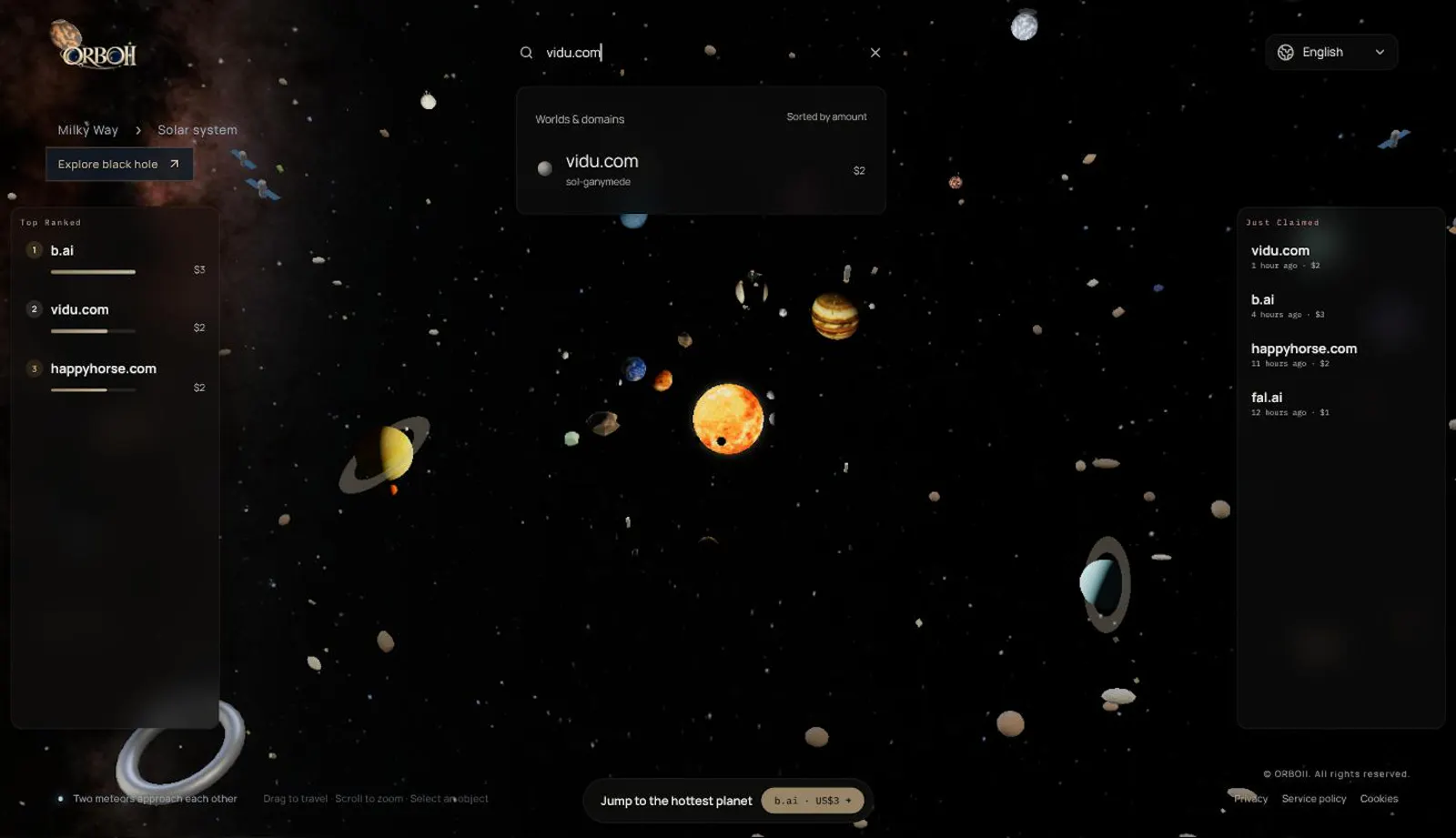 ORBOII screenshot 1