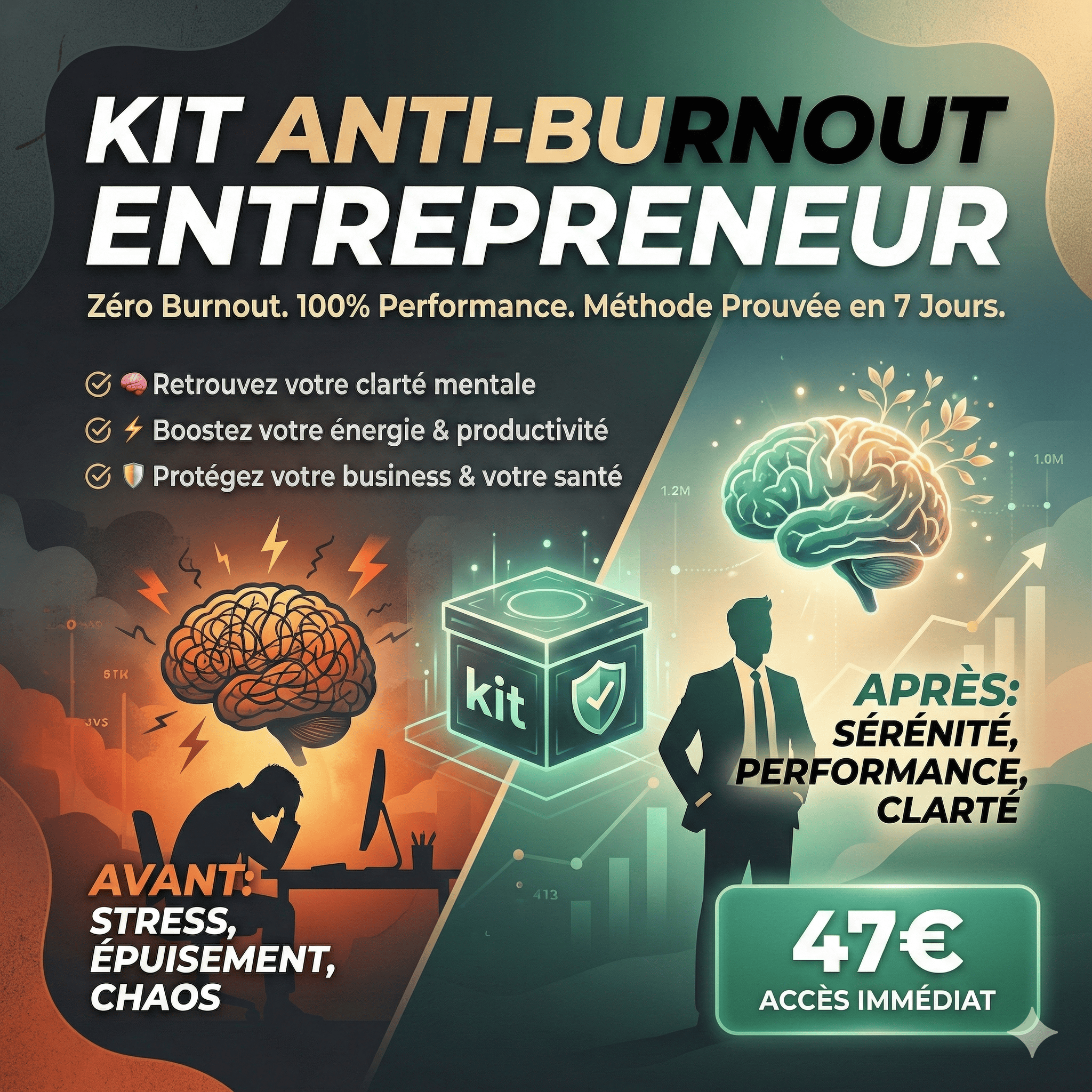 StressZero-Kit Anti-Burnout Entrepreneur