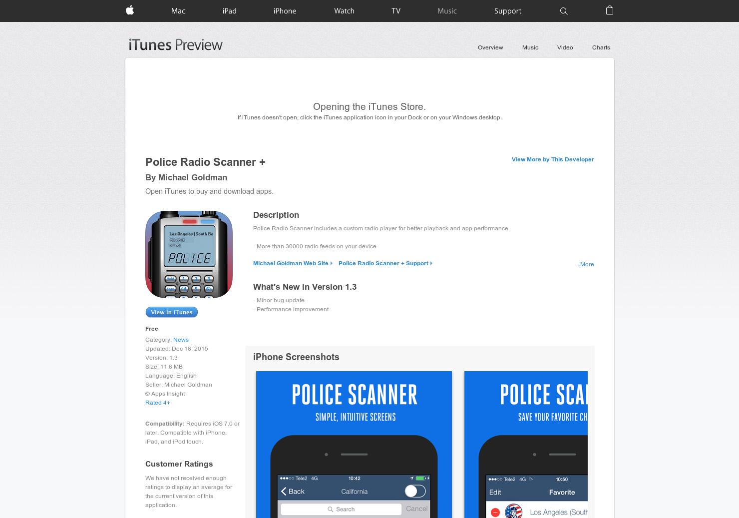 5-0 Police Scanner
