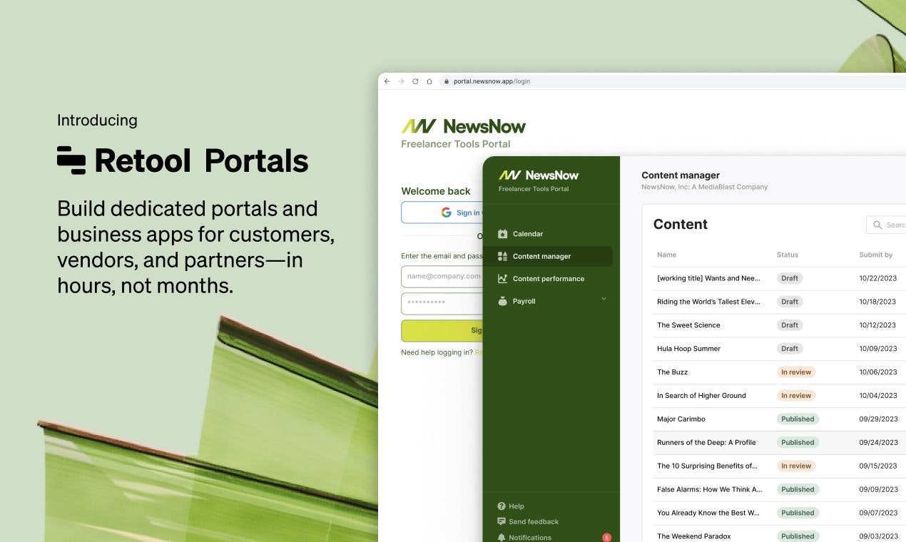Retool Portals media 4