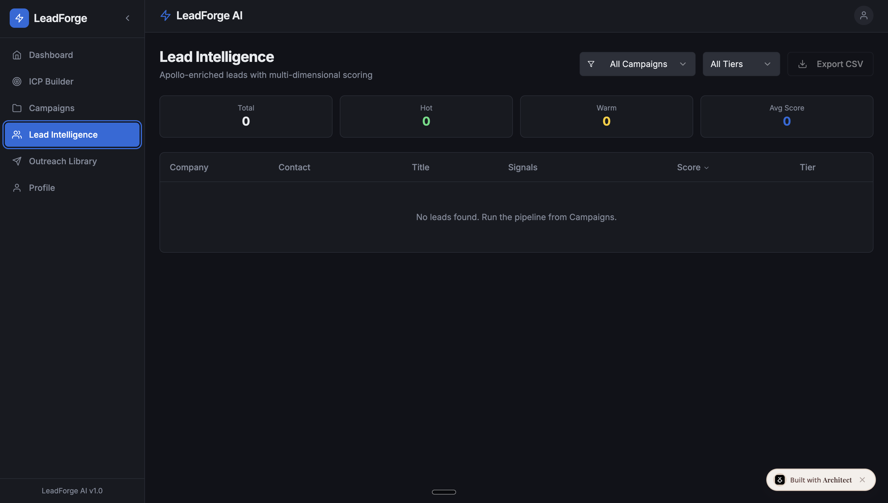LeadForge AI by Lyzr gallery image