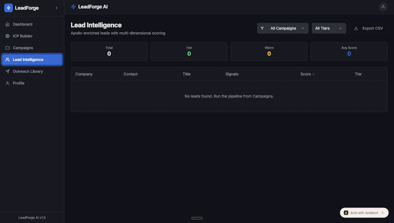 LeadForge AI by Lyzr screenshot 5