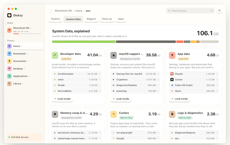 Diskzy screenshot 5