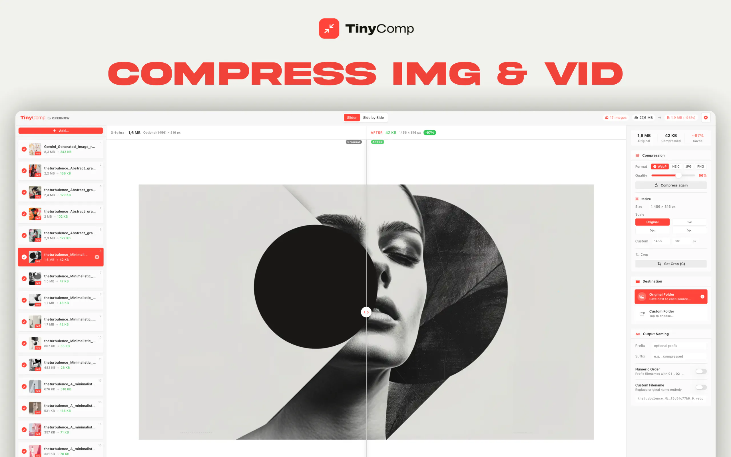 TinyComp screenshot 2