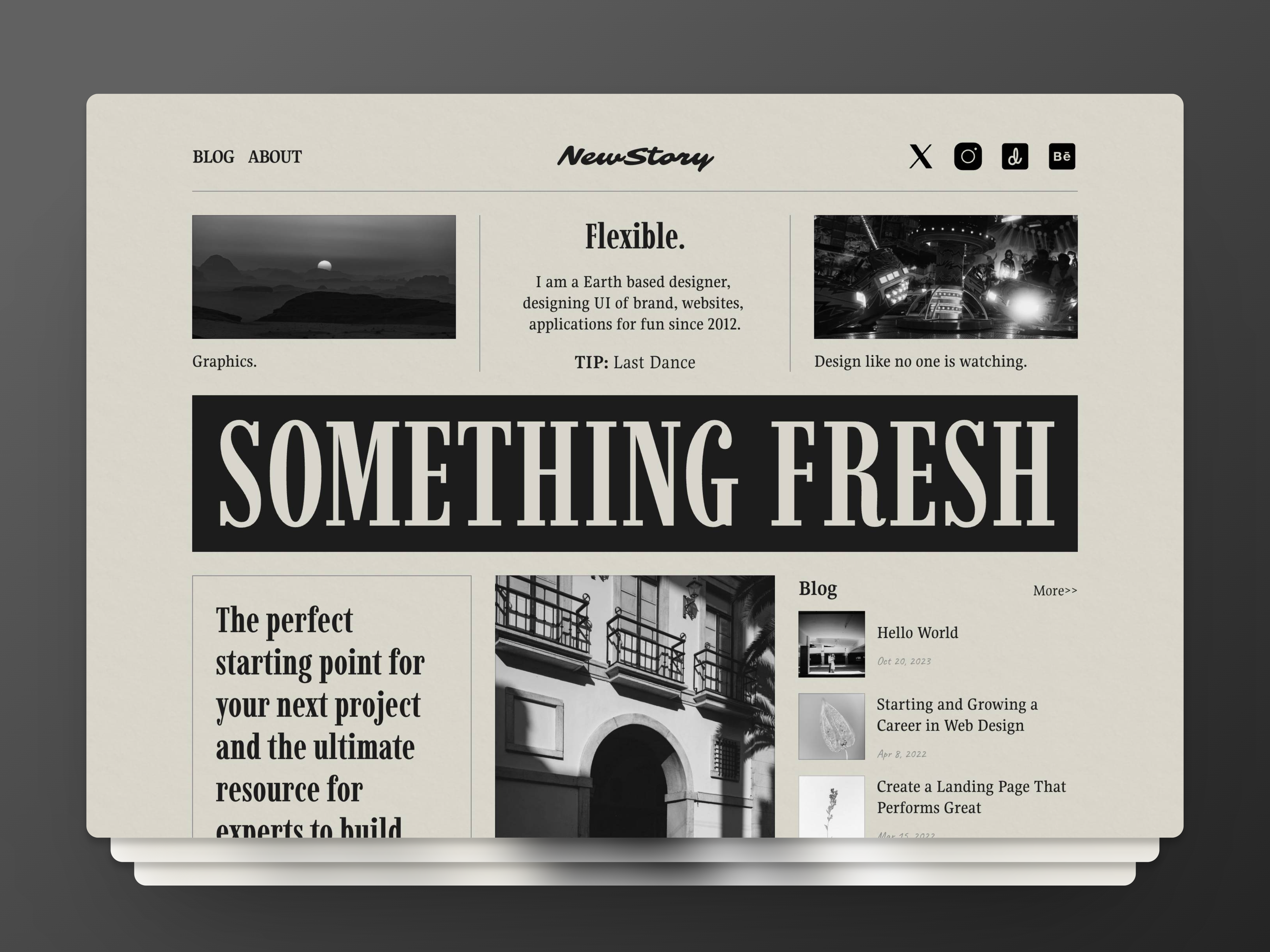 Newstory: Vintage Gazette Şablonu media 1