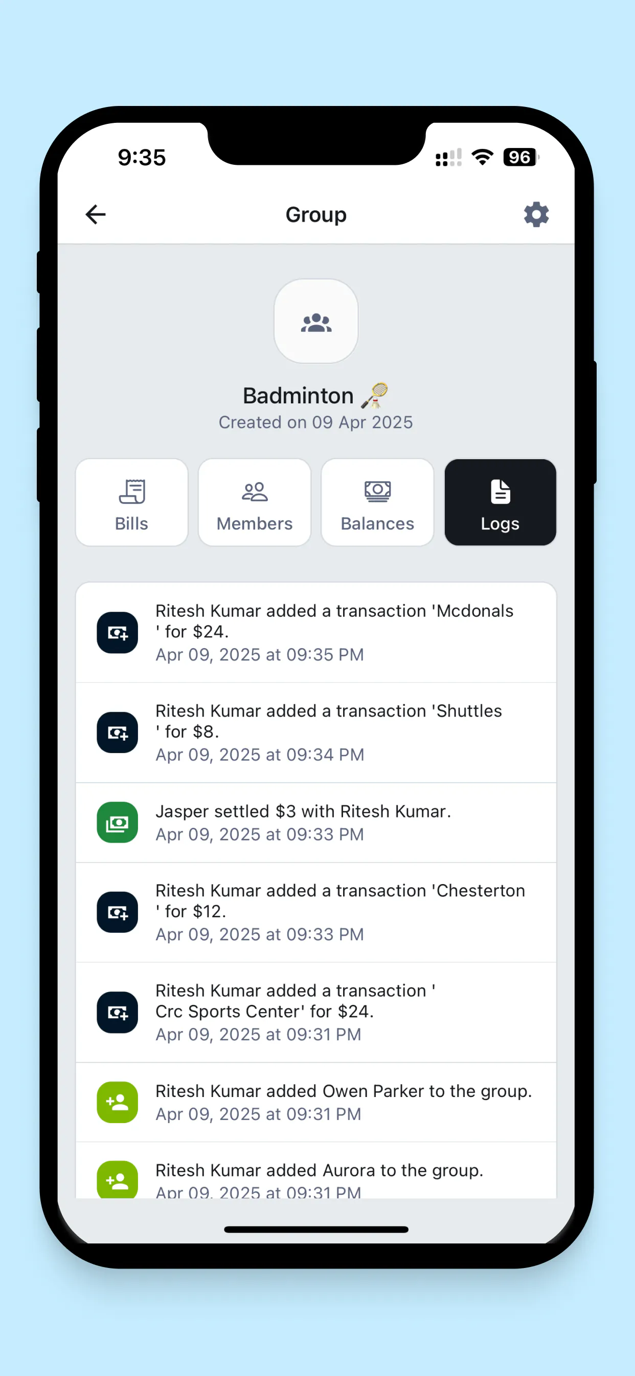 Bill Split - Money Splitting App gallery image