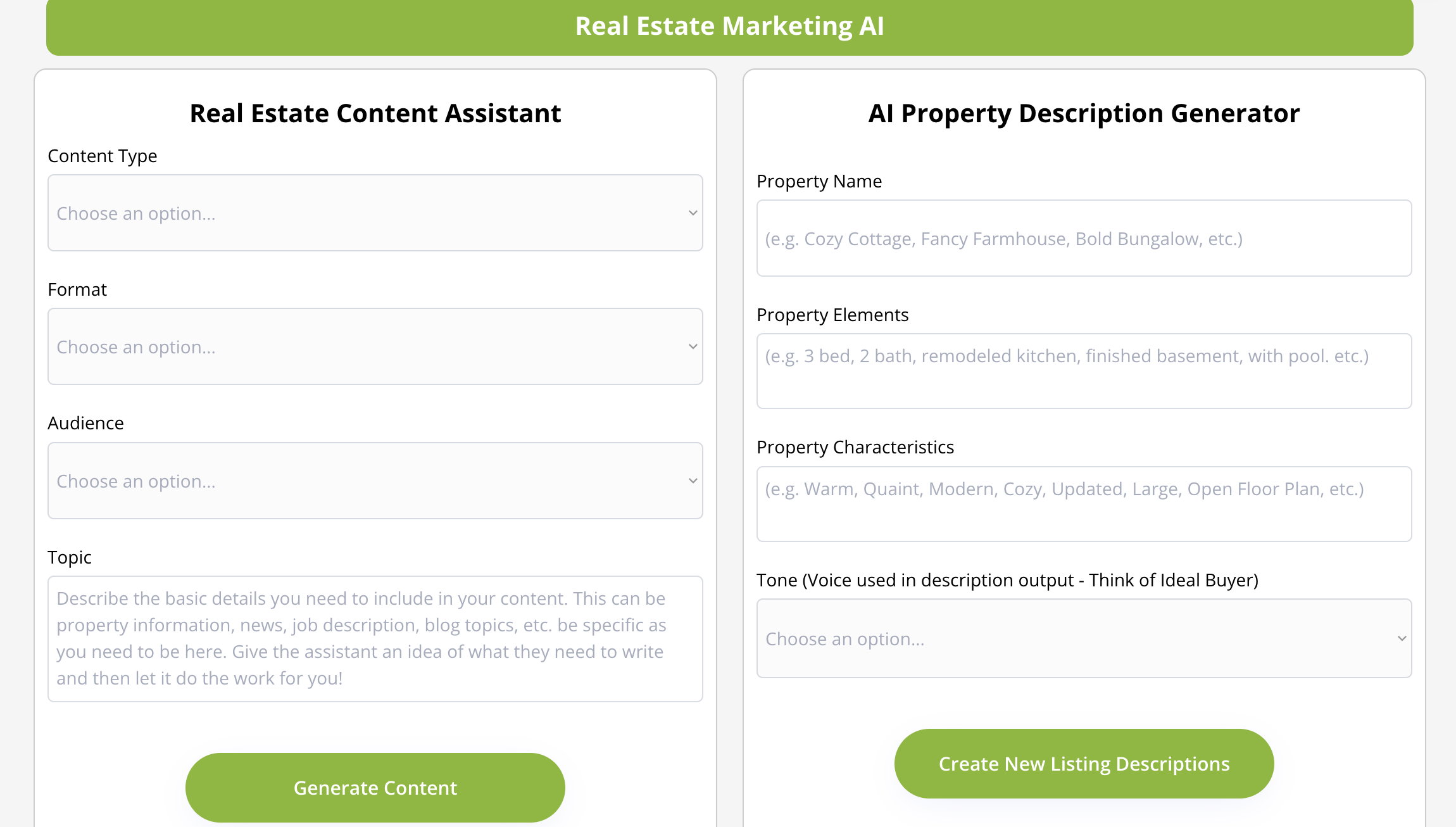 Real Estate Marketing AI media 3