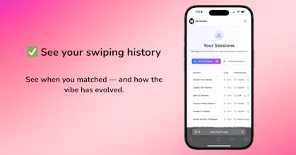 NameHatch™ – Baby Name Swipe App gallery image