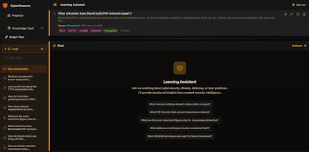Cybersecurity Learning Assistant gallery image