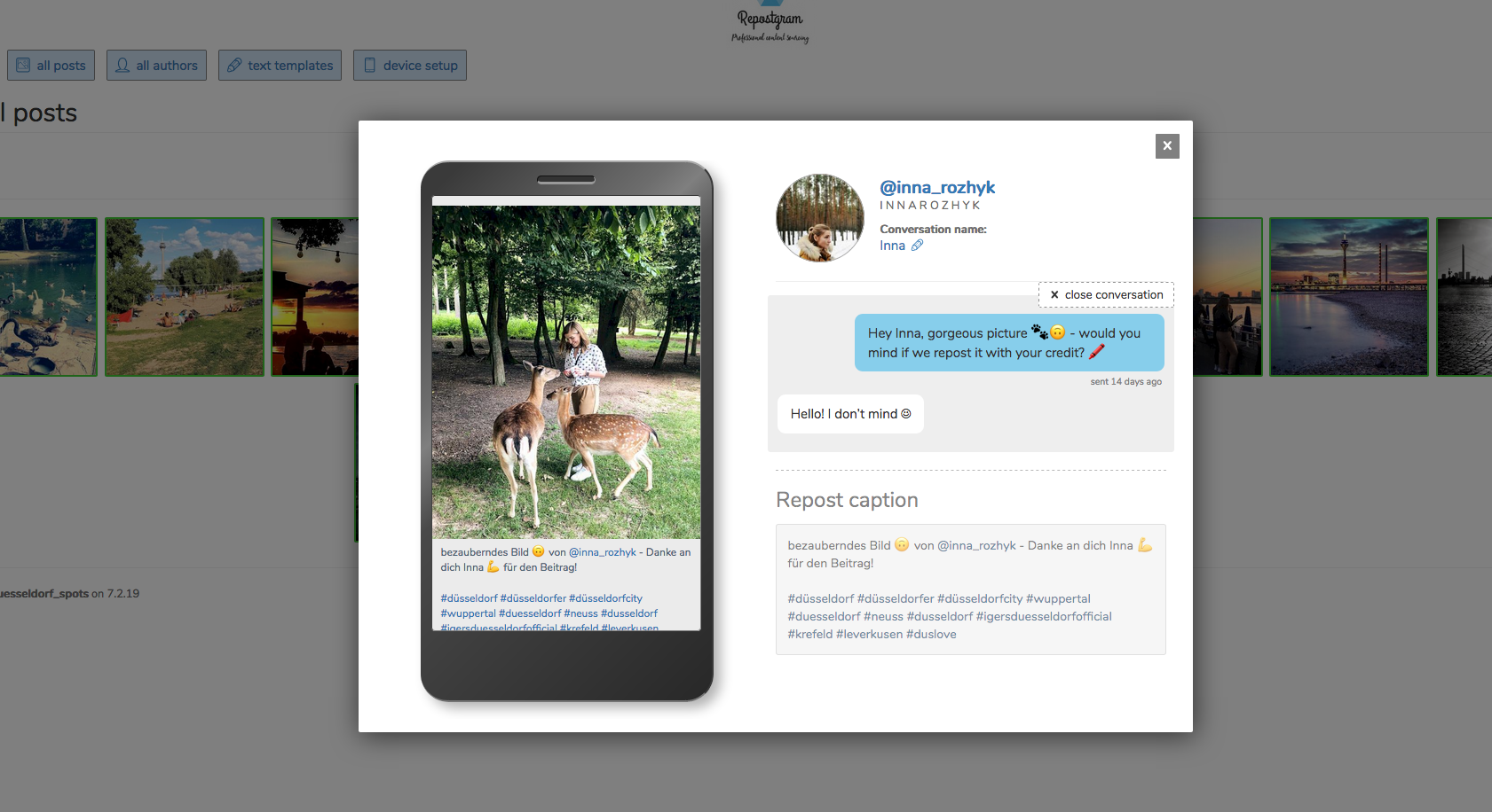 RepostGram gallery image