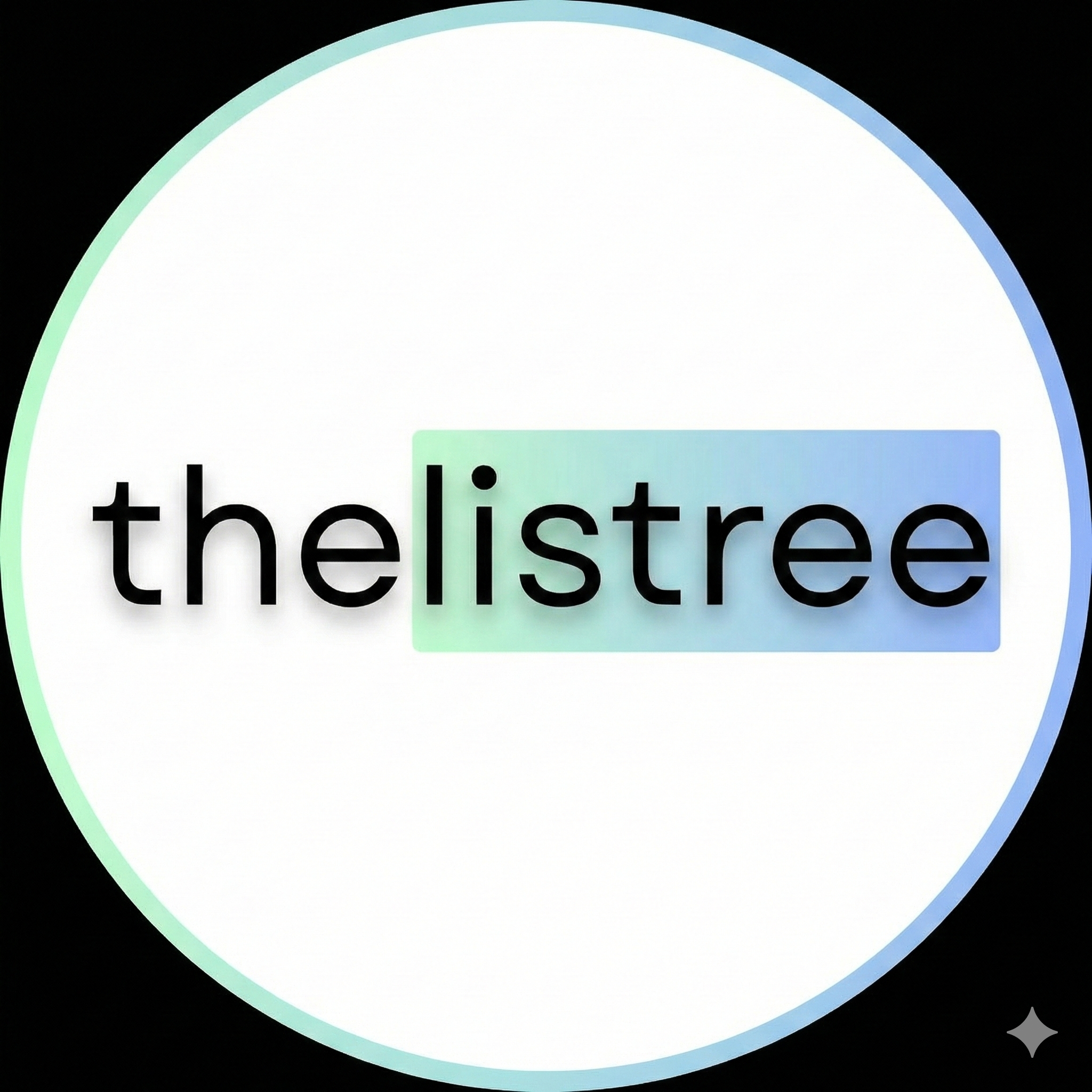 TheLisTree - Product Hunt launch logo and brand identity