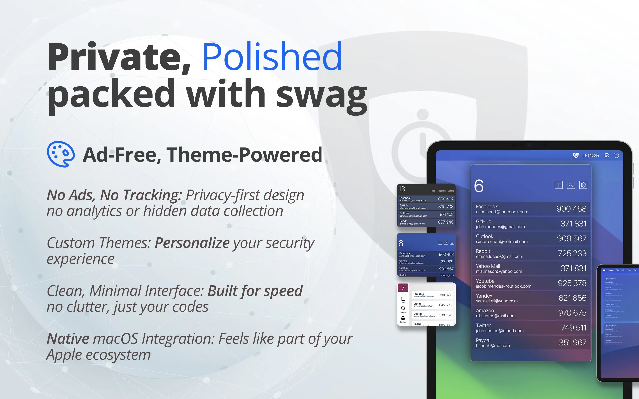 QuickOTP Authenticator gallery image
