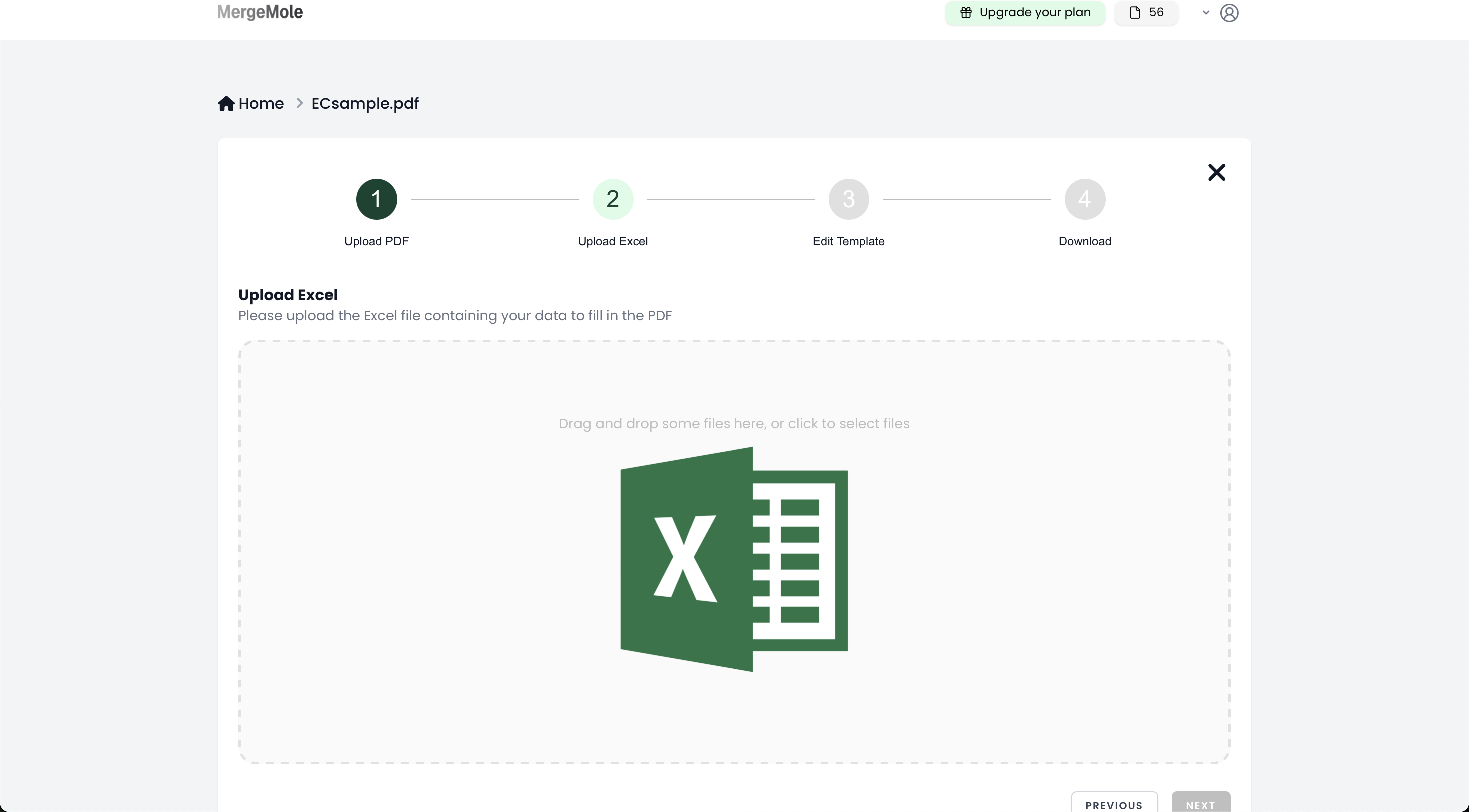 Mapmole - Genera istantaneamente i PDF dai tuoi dati Excel media 4