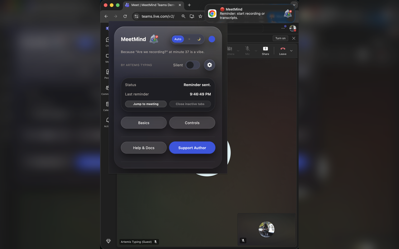 MeetMind – Never Forget to Record gallery image