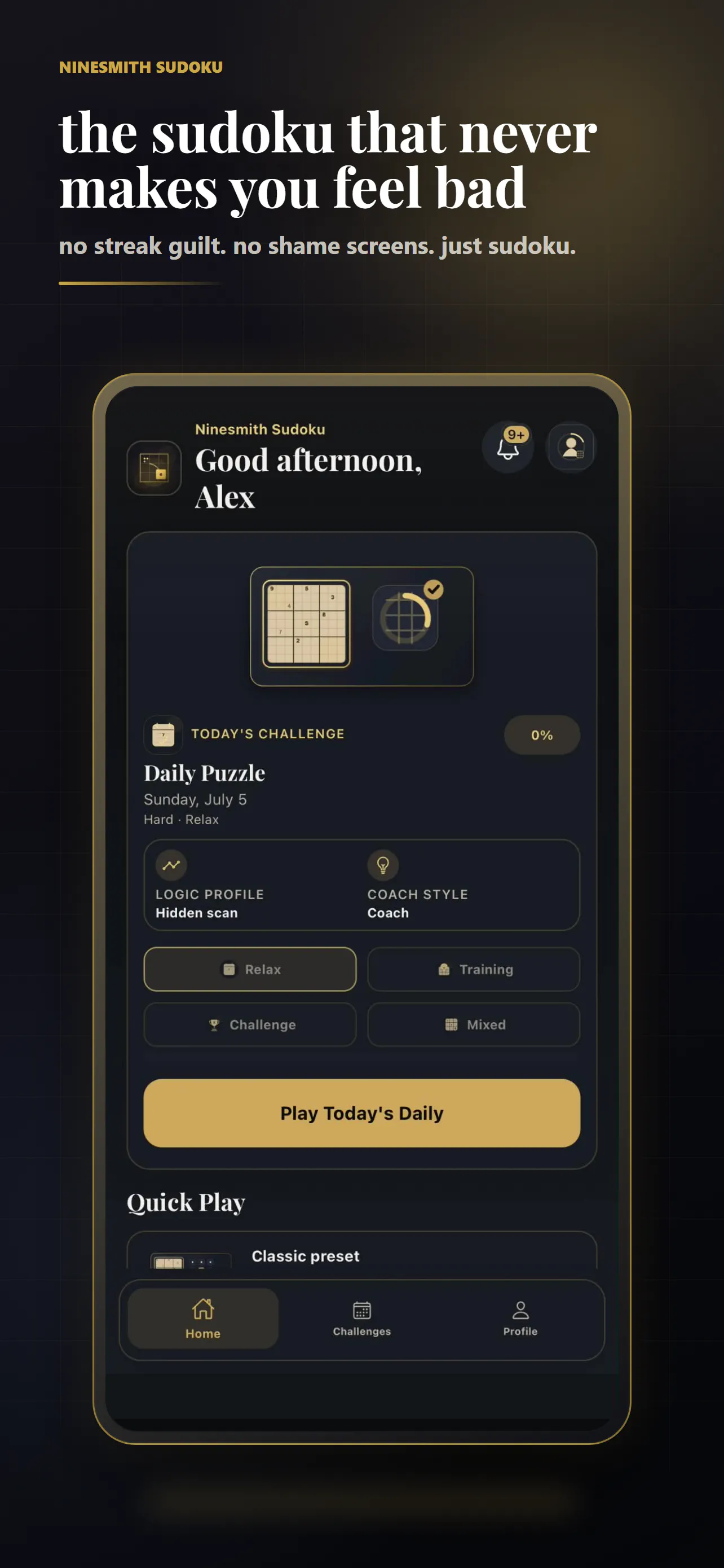 Ninesmith - Sudoku screenshot