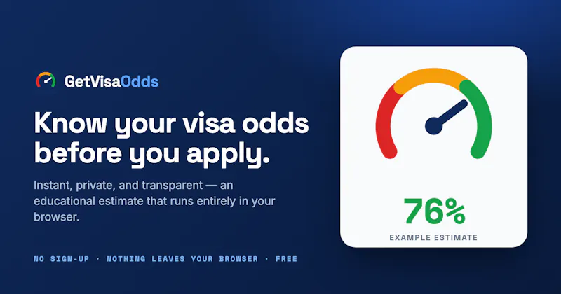 GetVisaOdds screenshot 1