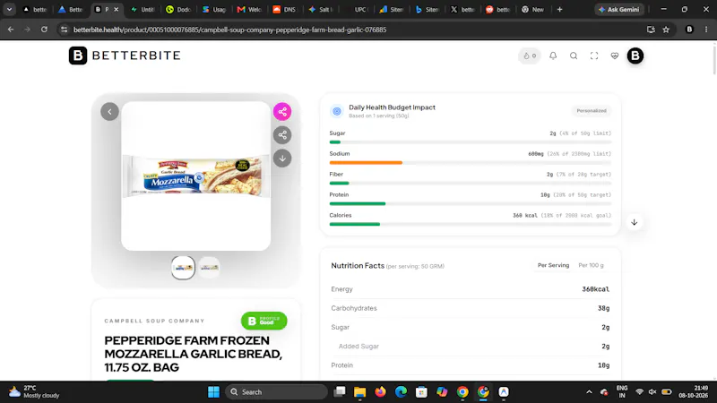 BetterBite screenshot 3