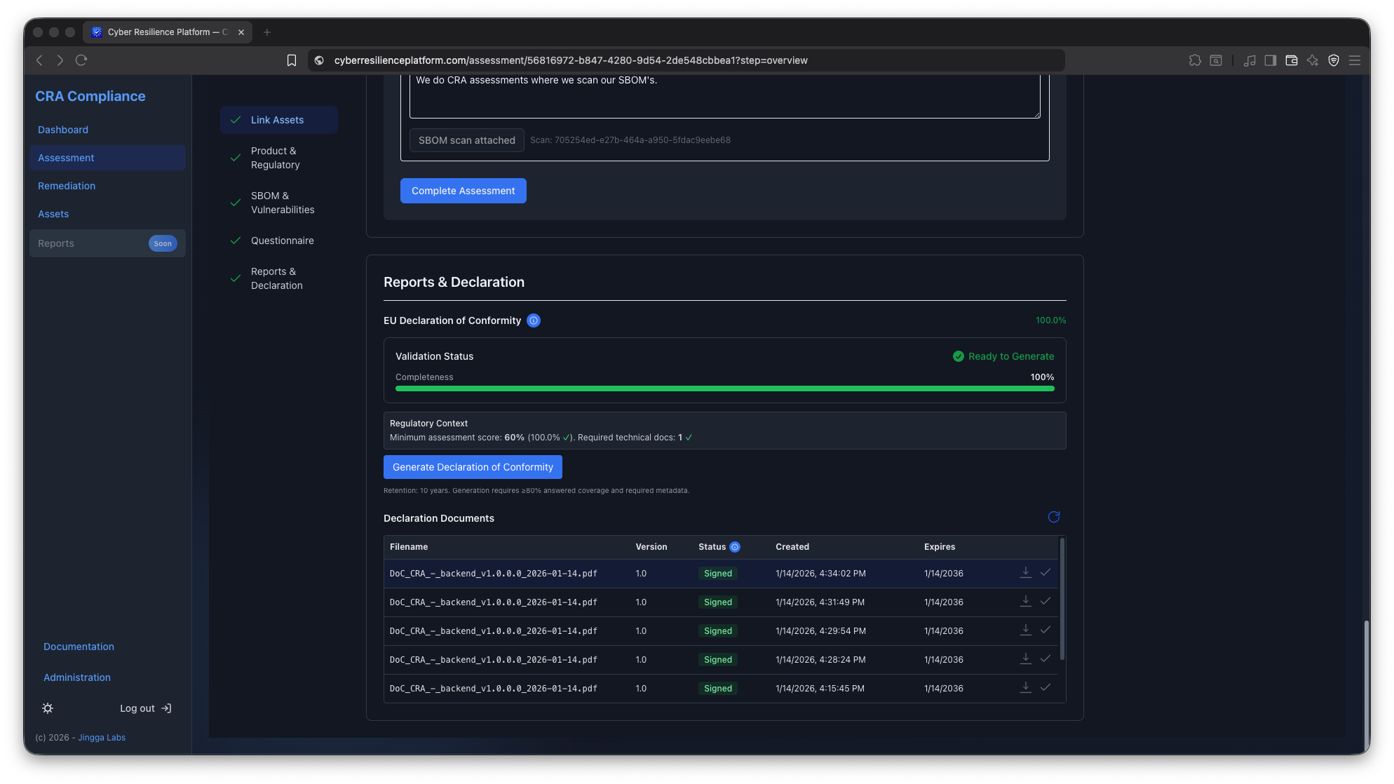 Cyber Resilience Platform gallery image