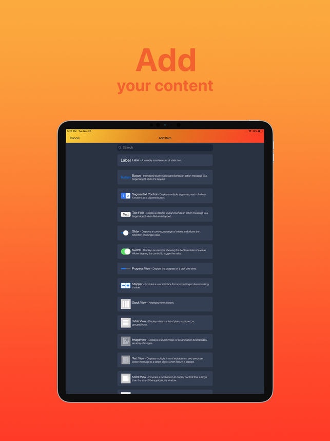 Swifter - Create your own App gallery image