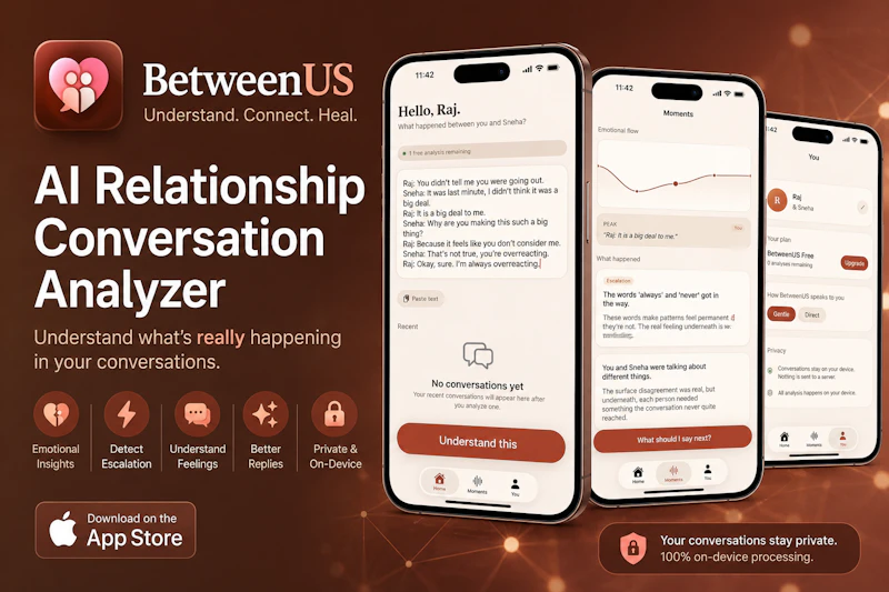 BetweenUS: Relationship Advice screenshot 1