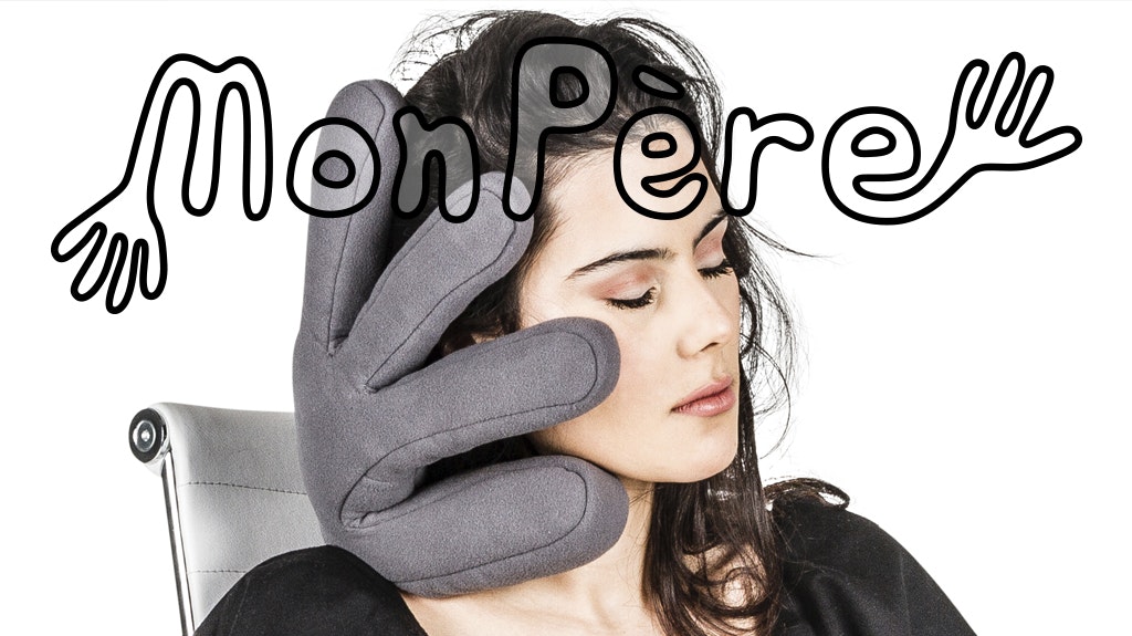 MonPère sleep tool: a new breed of travel pillow. gallery image