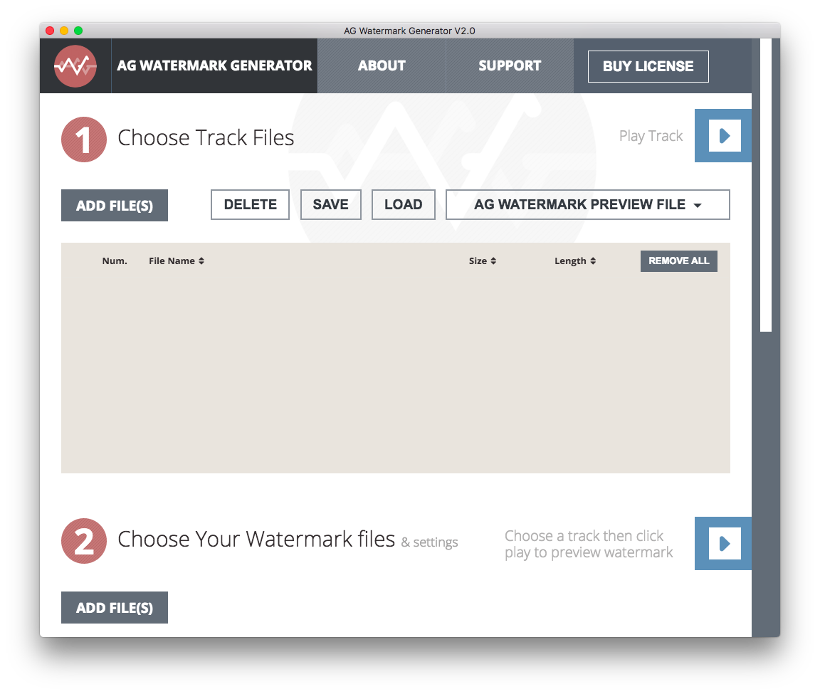 Audio Watermark Generator 2.0 gallery image