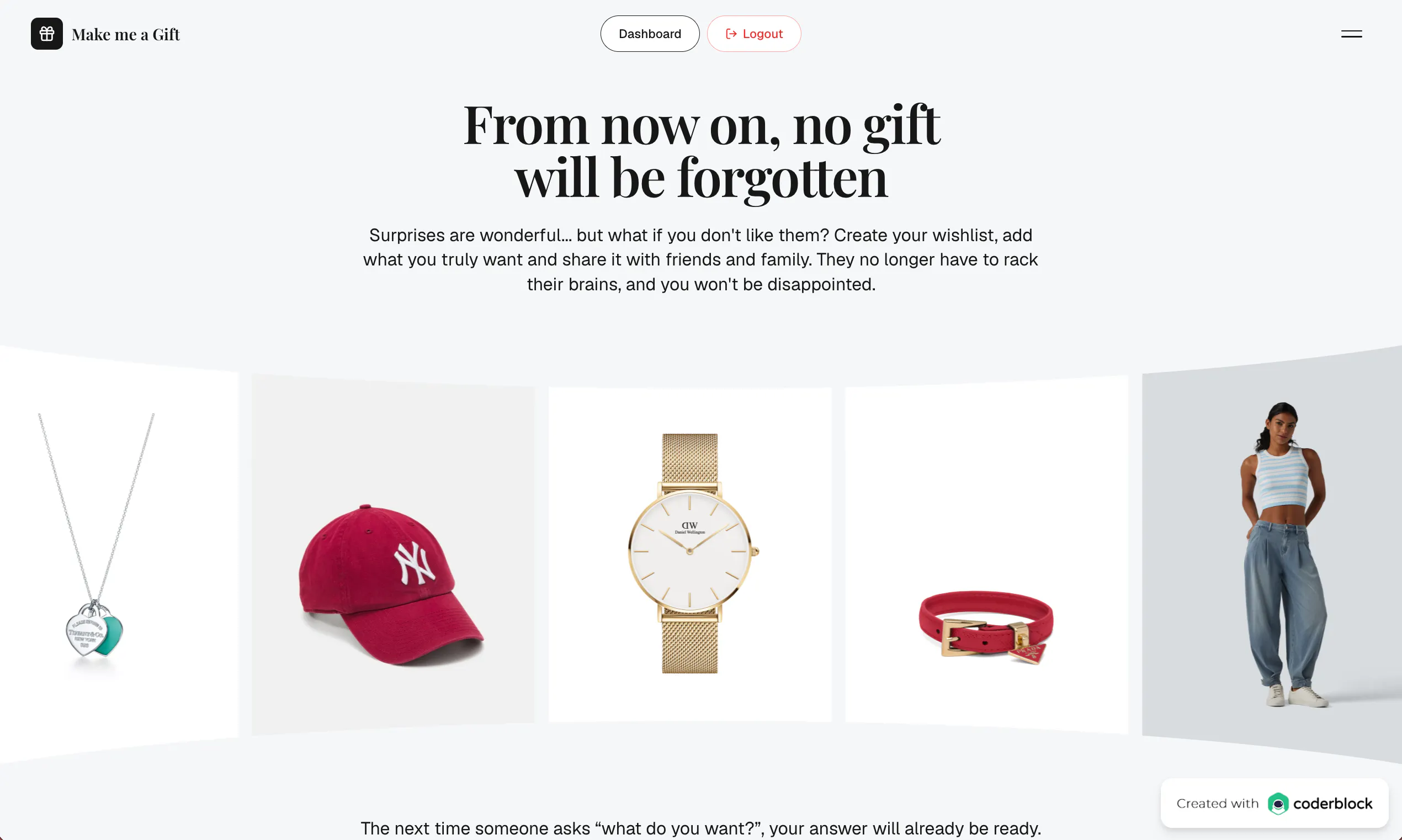 Make me a Gift gallery image