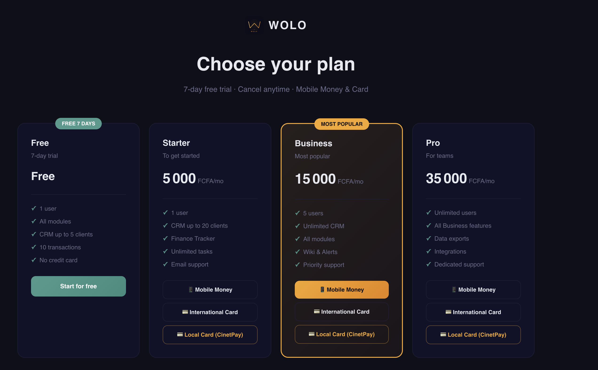 WOLO gallery image