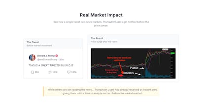 TrumpAlert.me gallery image