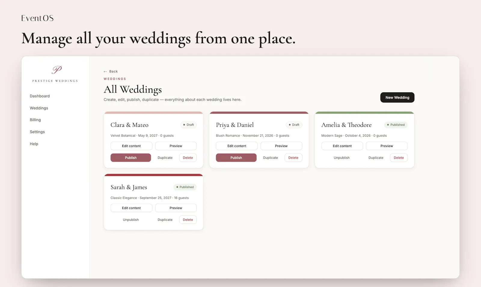 EventOS  screenshot 3