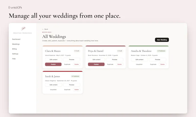 EventOS  screenshot 3