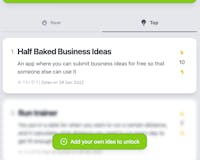 Half Baked Business Ideas media 3