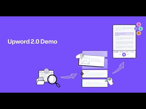 startuptile Upword 2.0-Your new AI research assistant with superpowers