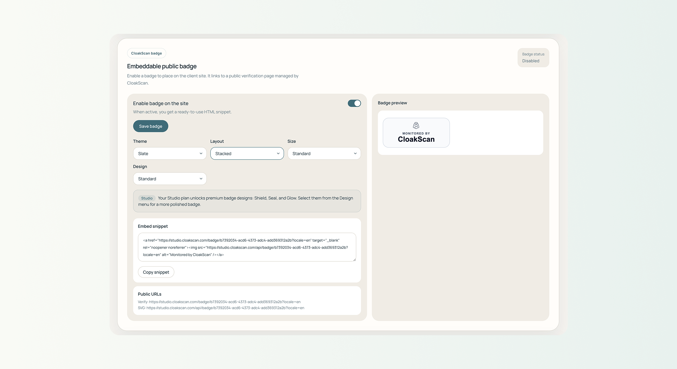 CloakScan gallery image