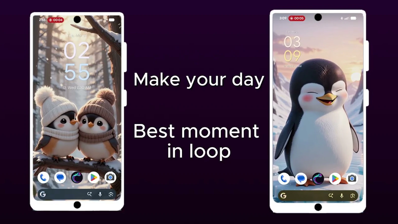 AURA Video Live Wallpaper screenshot 1 (video preview)
