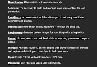 Curated AI Tools gallery image