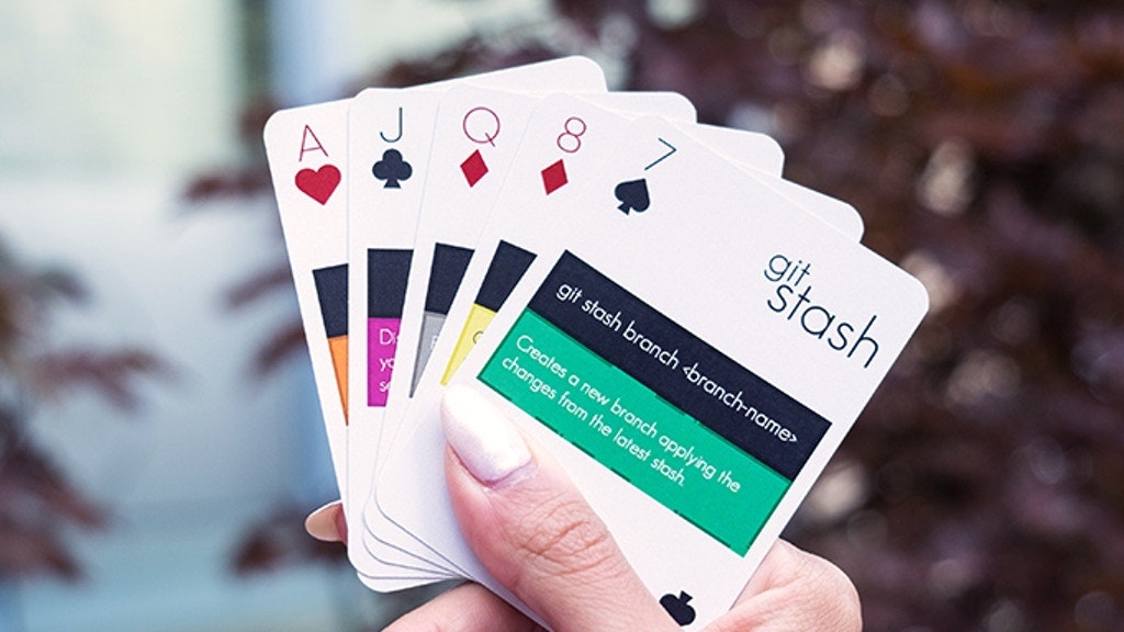 git:deck playing cards logo