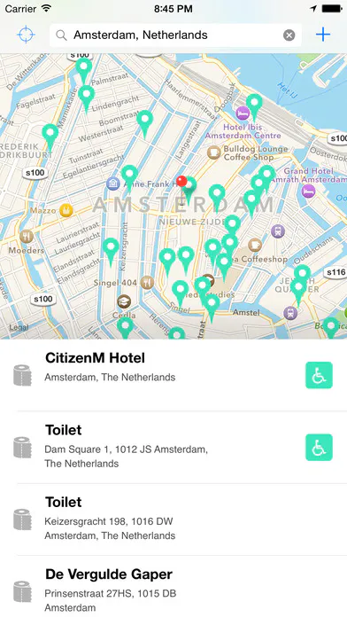 Flush Toilet Finder