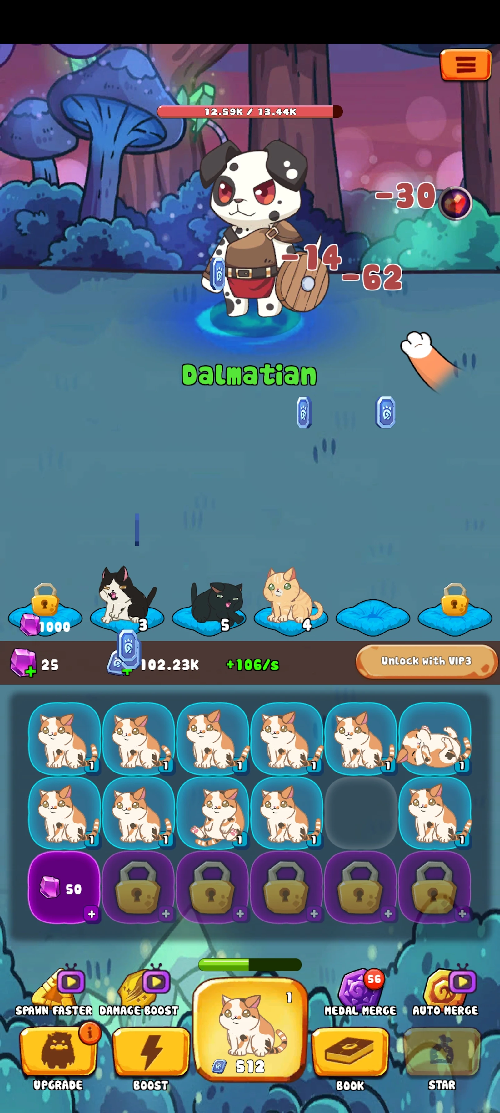 Idle Cat Tycoon Game - Merge Cats Game screenshot 4